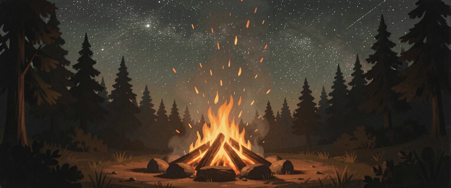 Campfire Sounds for Relaxation and Better Sleep