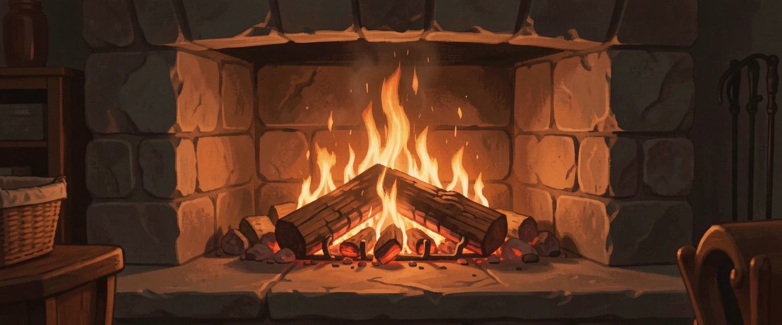 Fireplace Sounds for Relaxation and Sleep